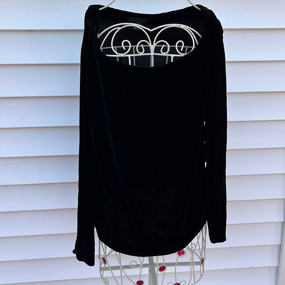 J crew beautiful velvet top size 8 in great condition